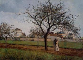 卡米耶 畢沙羅 The House of Pere Gallien, Pontoise 卡米耶 畢沙羅 The House of Pere Gallien, Pontoise